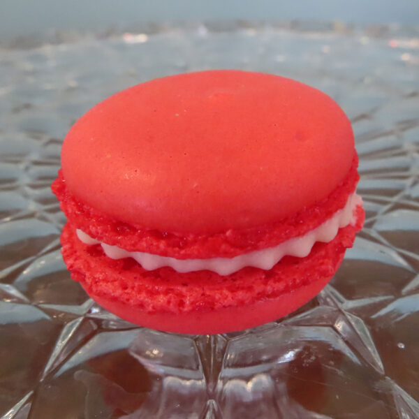 Strawberry Cream Macaron